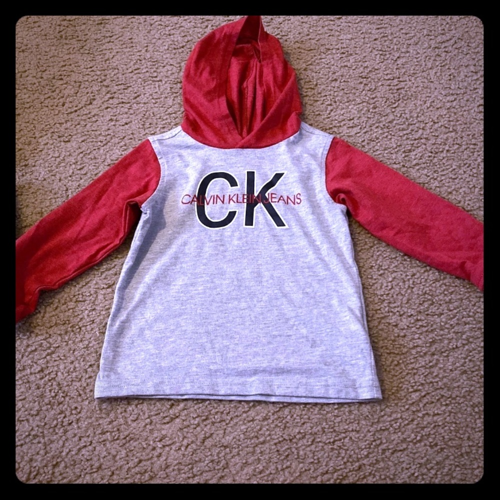 Calvin Klein hooded shirt